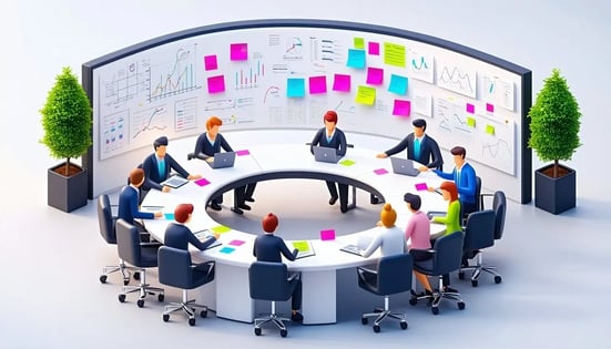 Addio ai silos con Obeya